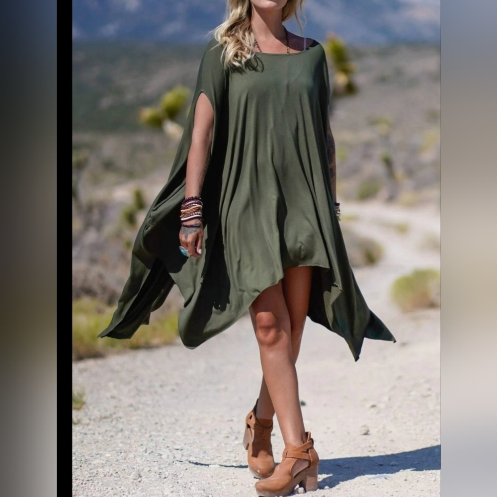 Wren Tunic- Olive Green